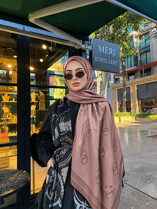 Luna Soft Şal – Gül Kurusu